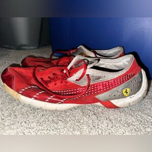 RARE men’s Ferrari Puma red shoe racing Italy 13 karting kart